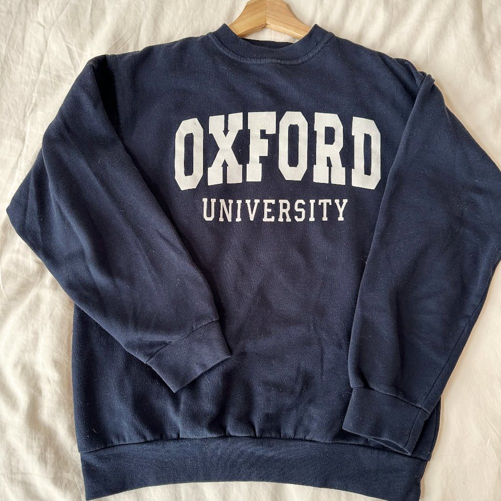 Vintage Oxford University Crewneck Sweatshirt
